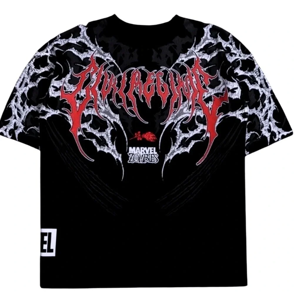 Civil Regime x Marvel Zombies Wolverinem Side By Side 199x Tee  Size L